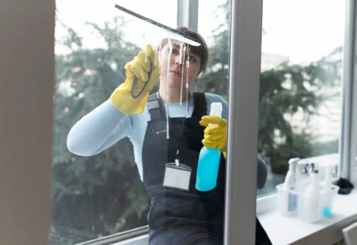 Nettoyage de vitres intérieures et extérieures à Baroville